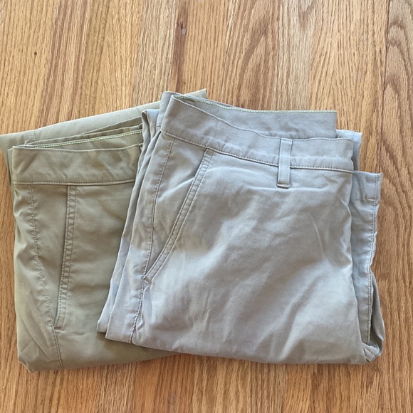(2)pair EDDIE BAUER Quick-dry Cargo Pants - Picture 1 of 6